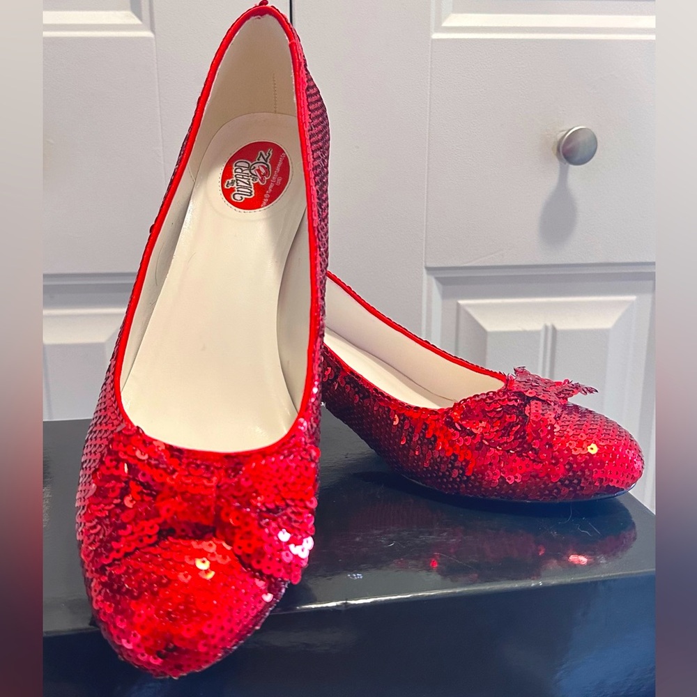 Wizard of Oz Ruby Slippers US size 10